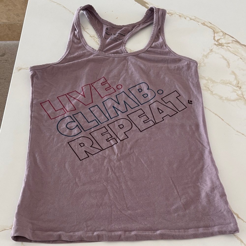 Black Diamond Lavender Tank Top
